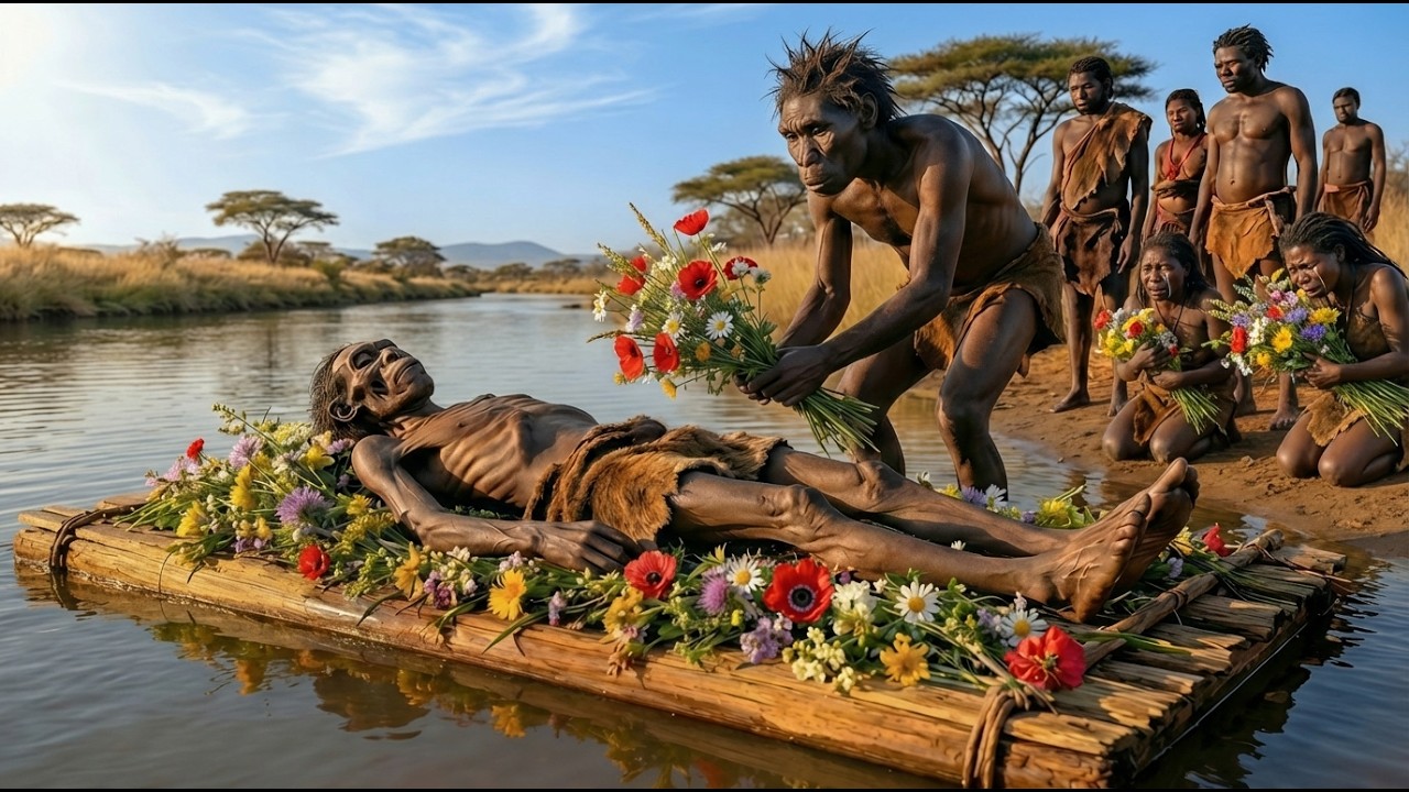 Prehistoric Survival Story | Early Human Performs a River Burial Ritual