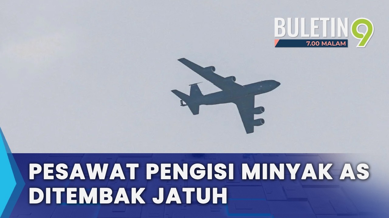 IRI Mengaku Tembak Pesawat Pengisi Minyak AS (B9)