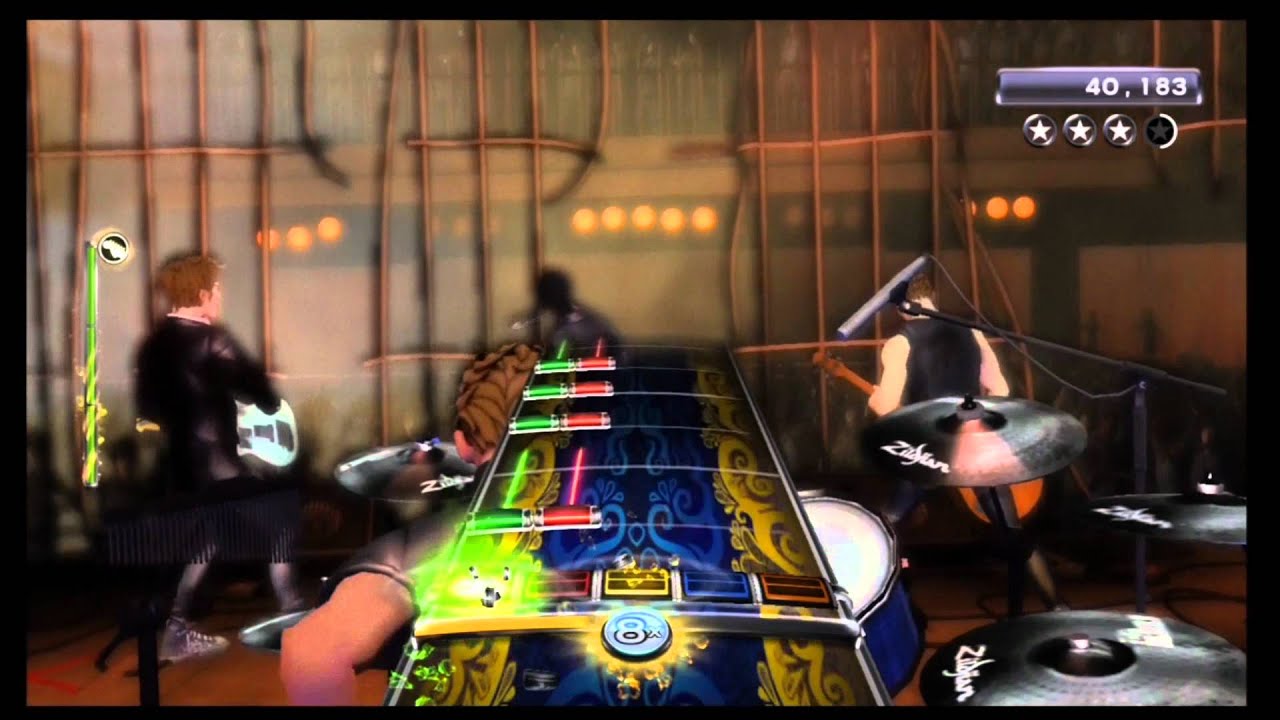Rock Band 3: Green Day- Burnout 98% Expert Guitar (HD)