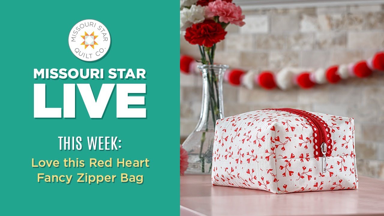 ПОВТОР: Присоединяйтесь к Мисти на Missouri Star LIVE для проекта ко Дню святого Валентина с заст...