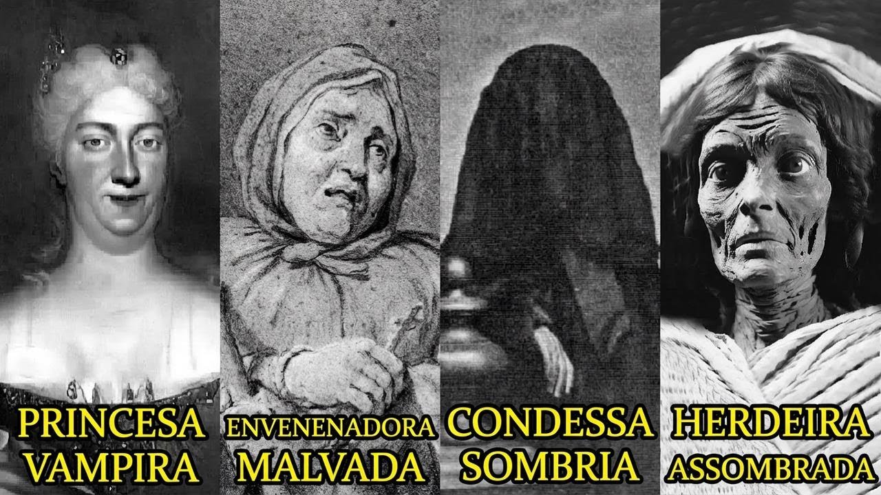 Mais de uma hora de histórias reais assustadoras da História