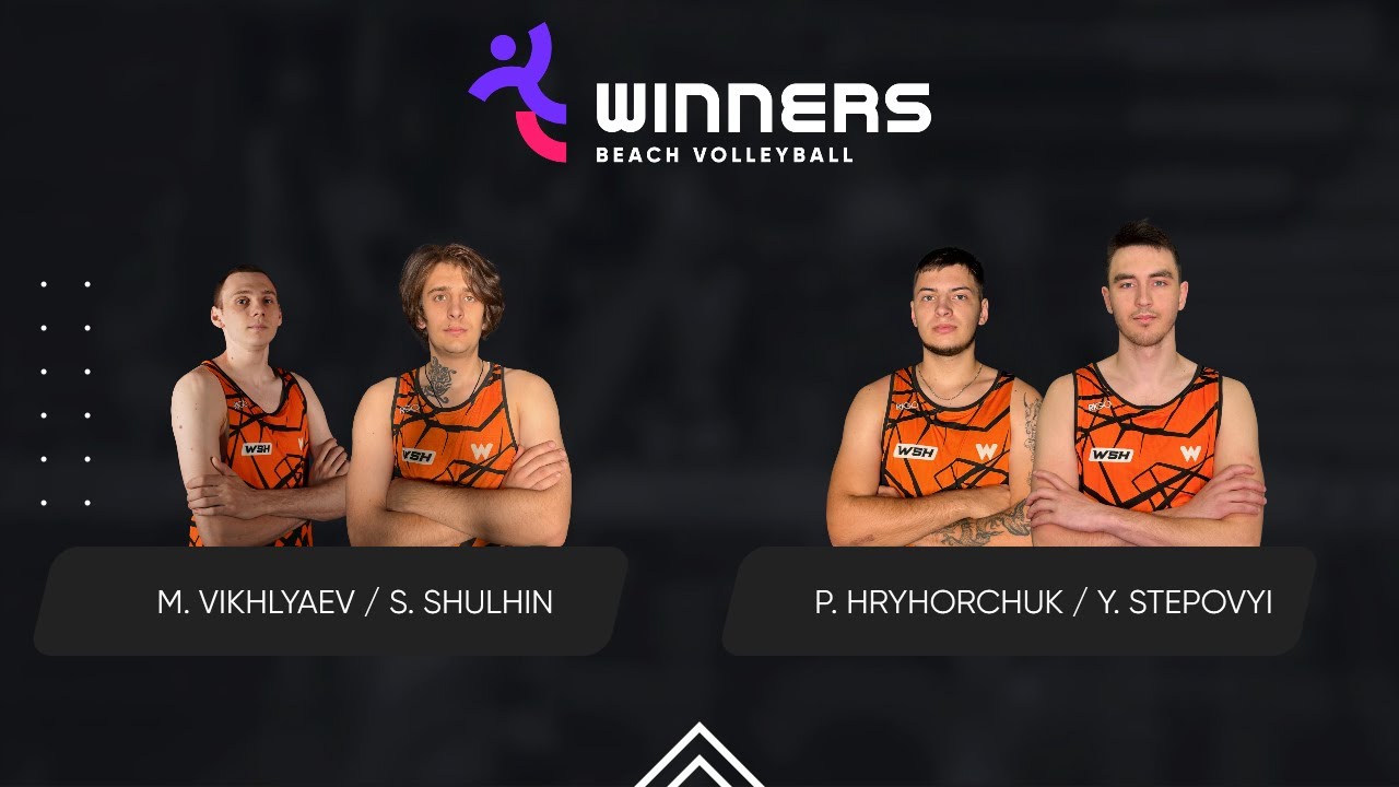 Winners Beach Volleyball. Men. M. Vikhlyaev / S. Shulhin - P. Hryhorchuk / Y. Stepovyi 12.11.2025