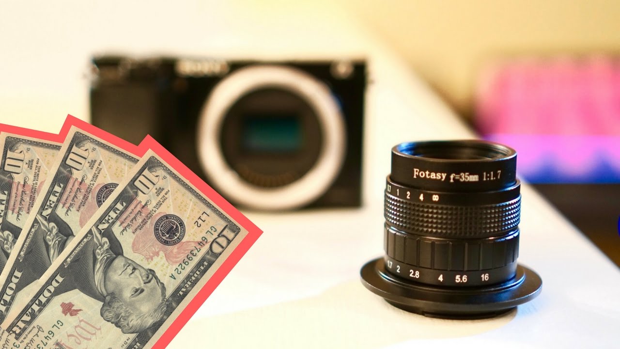 World's Cheapest 35mm E-Mount Lens