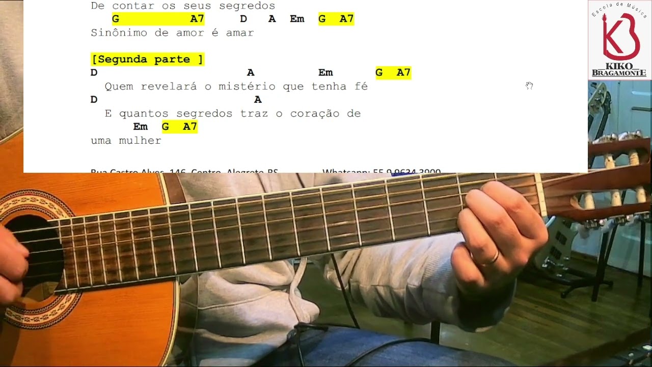 Sinônimos simplificado com CIFRA - Zé Ramalho
