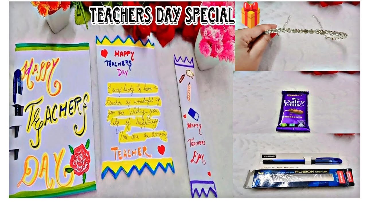 DIY TEACHER'S DAY Gifts ideas 🎁 #DIY #Happy TEACHER'S day 💖 2025 #Handmade gift ideas #gift 