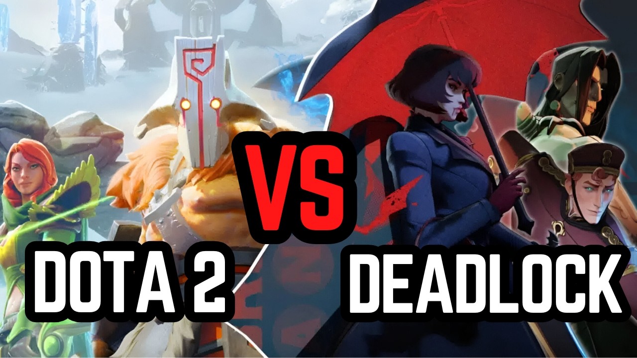 Dota 2 VS Deadlock Game Comparison 2026
