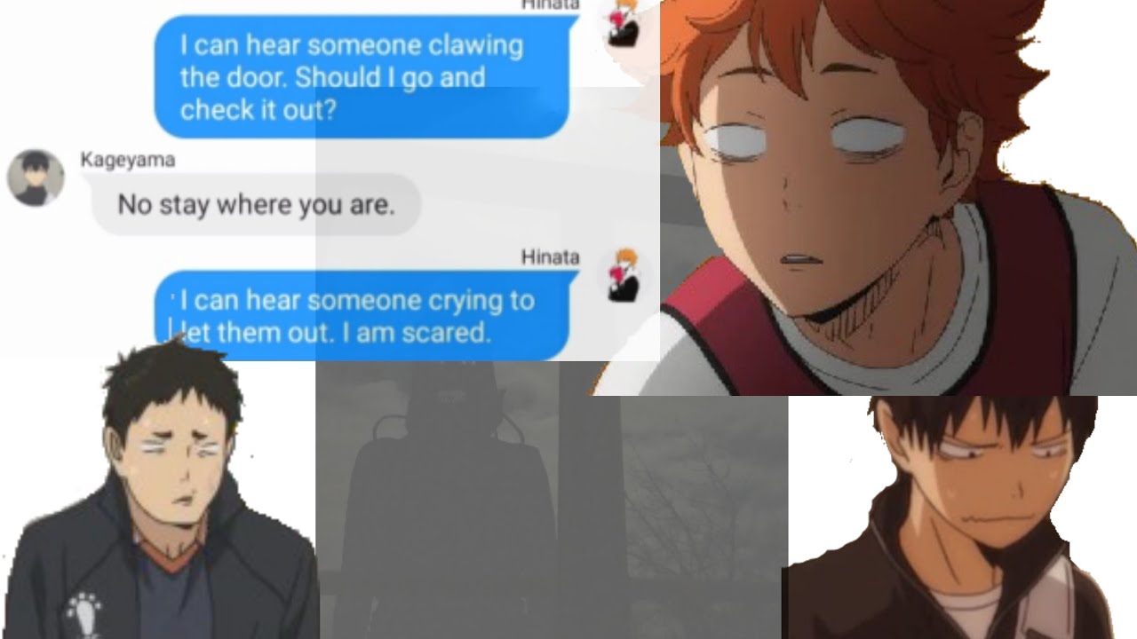 Hinata's scary basement... haikyuu texts