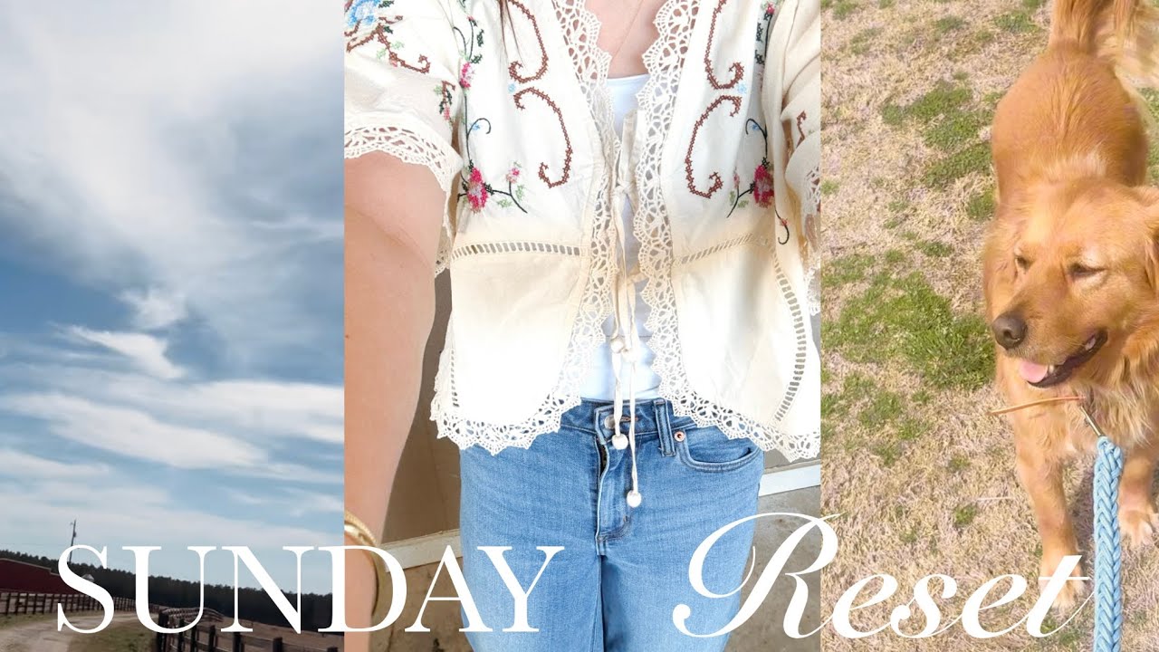 SUNDAY RESET! (fun activities, beach bag organizing, tanning & more!)