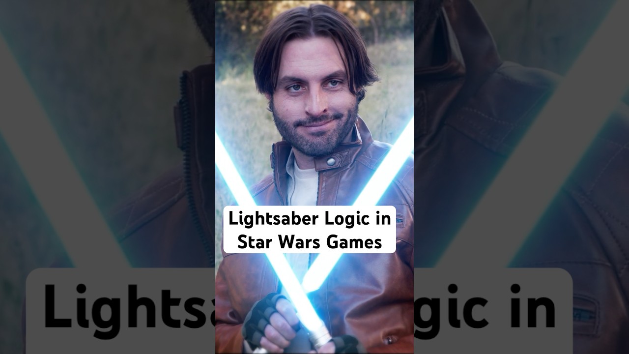 Lightsaber Logic in Star Wars Games #lightsaber #starwars #gaming
