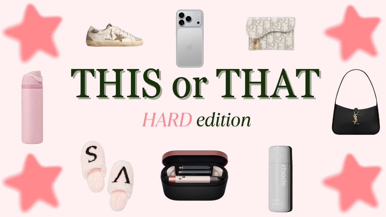 HARD edition  ˖°𓇼🛍️⭐[THIS or THAT]