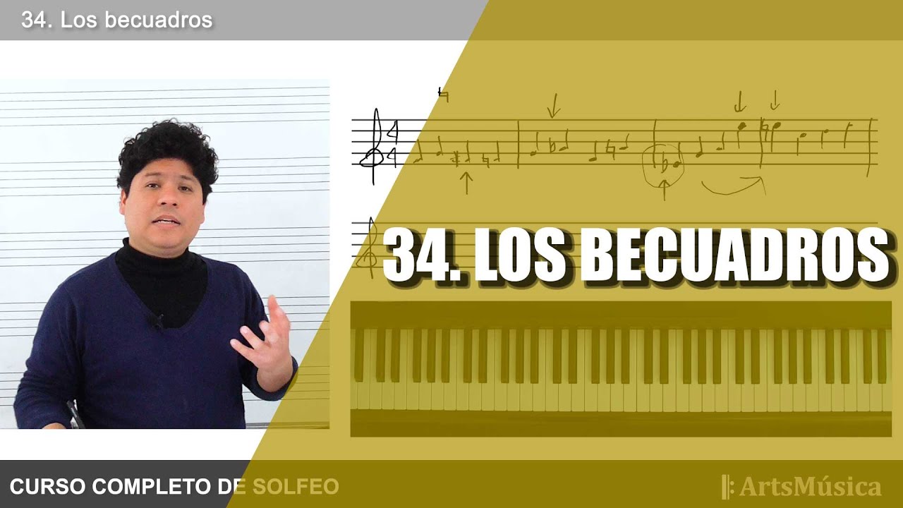 34. CURSO COMPLETO DE SOLFEO ♬: LOS BECUADROS