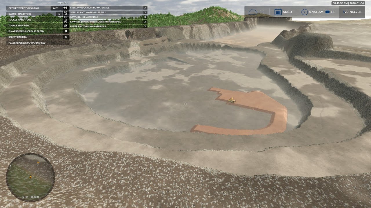 FS25 Midnight Creek Mine Town Rescue: Iron Pit Build