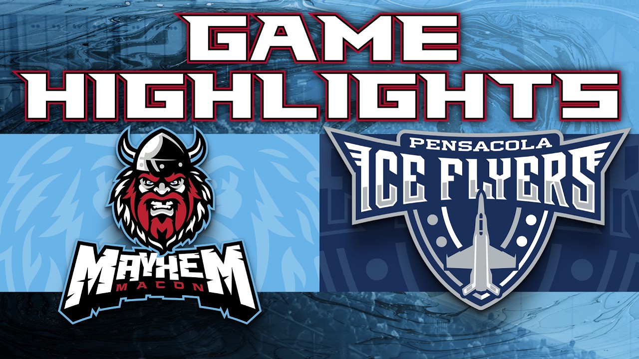 Game Highlights: 3/14/26 Macon Mayhem at Pensacola Ice Flyers
