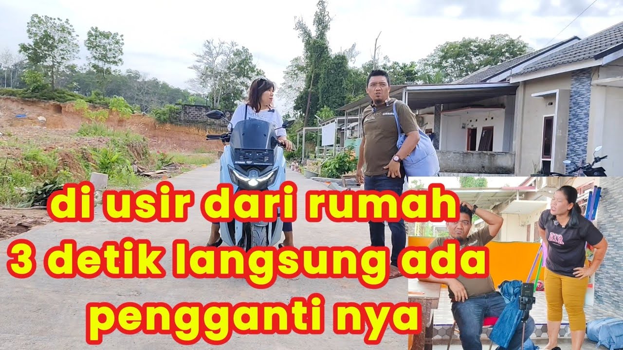 Resiko ketika suami ganten diusir dari rumah #comedy 