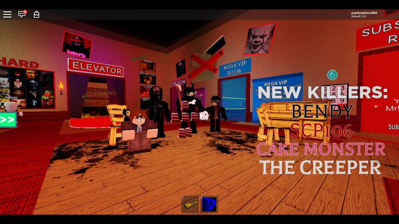 NEW UPDATE BENDY OR CLASSIC UPDATE IN THE SCARY ELEVATOR (MrNotSoHERO)