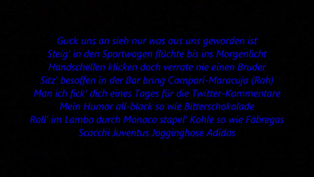 Capital Bra & Samra - Tilidin (Lyrics)