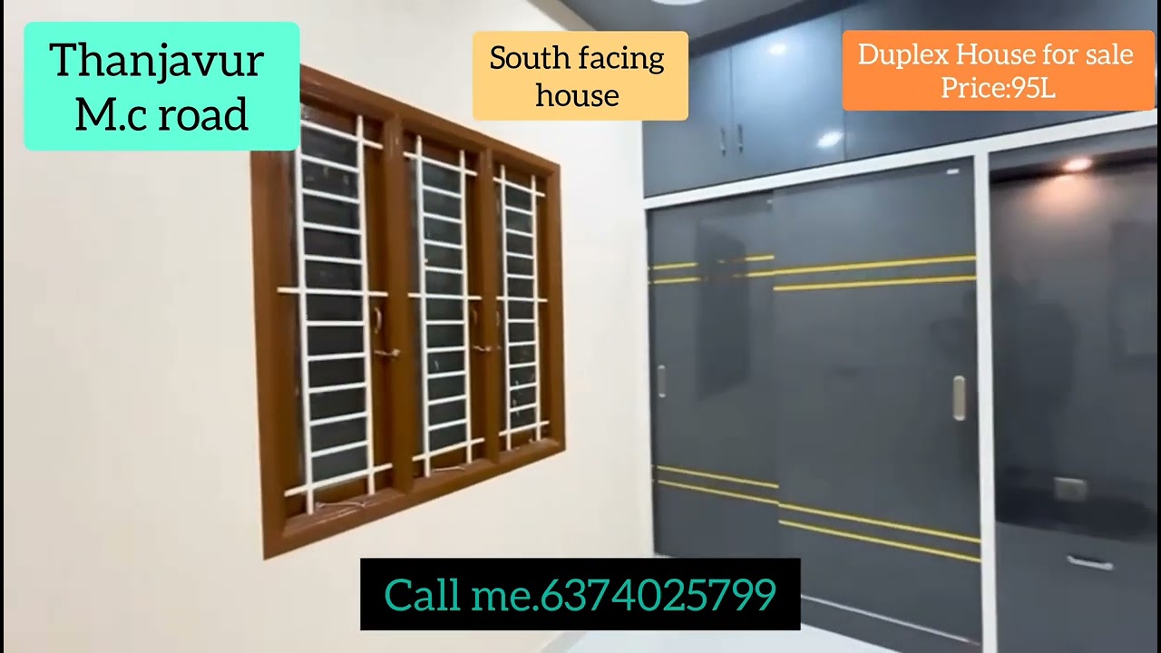 South facing 3BHK duplex house for sales