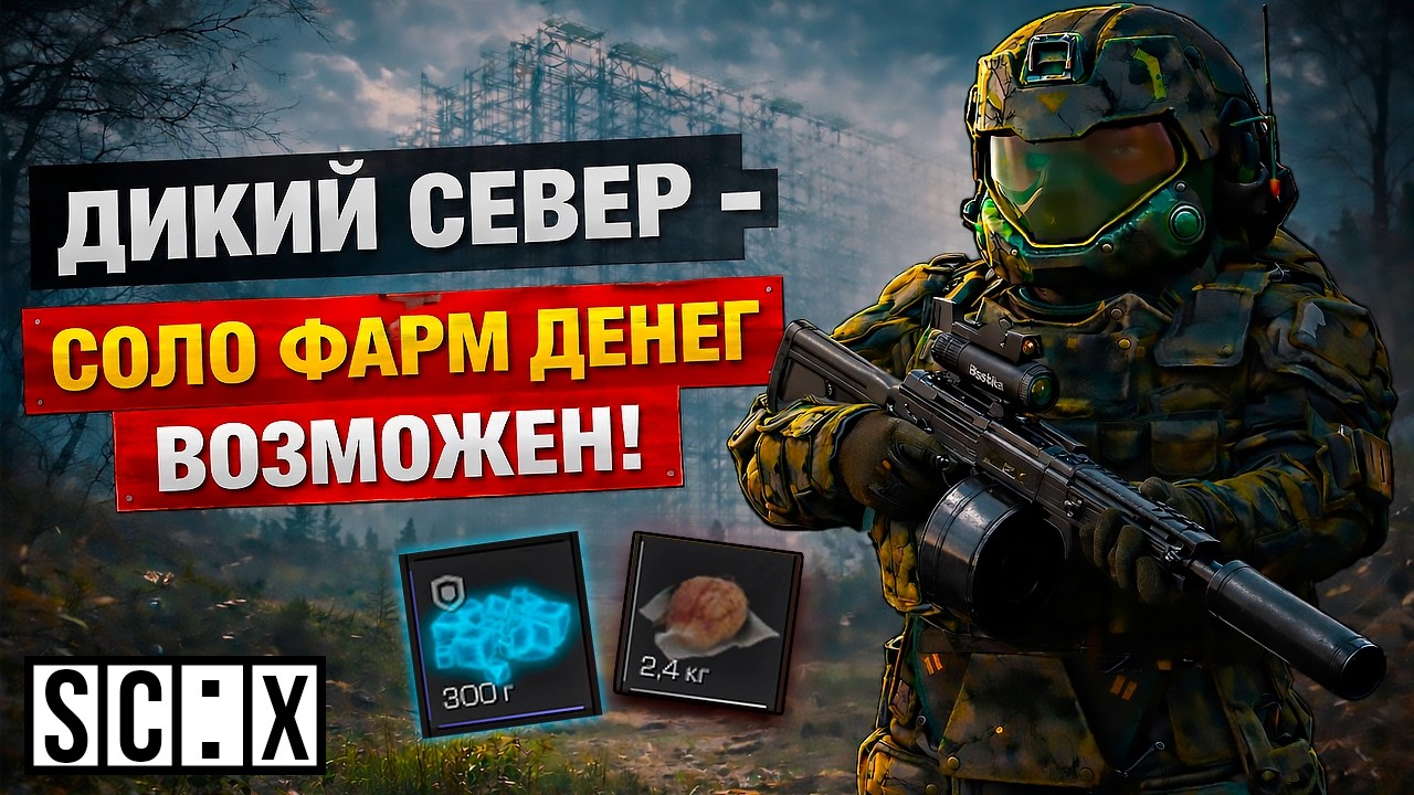 СОЛО ФАРМ ДИКОГО СЕВЕРА В СТАЛКРАФТ! ЛУЧШИЙ ЗАРАБОТОК В STALCRAFT: X