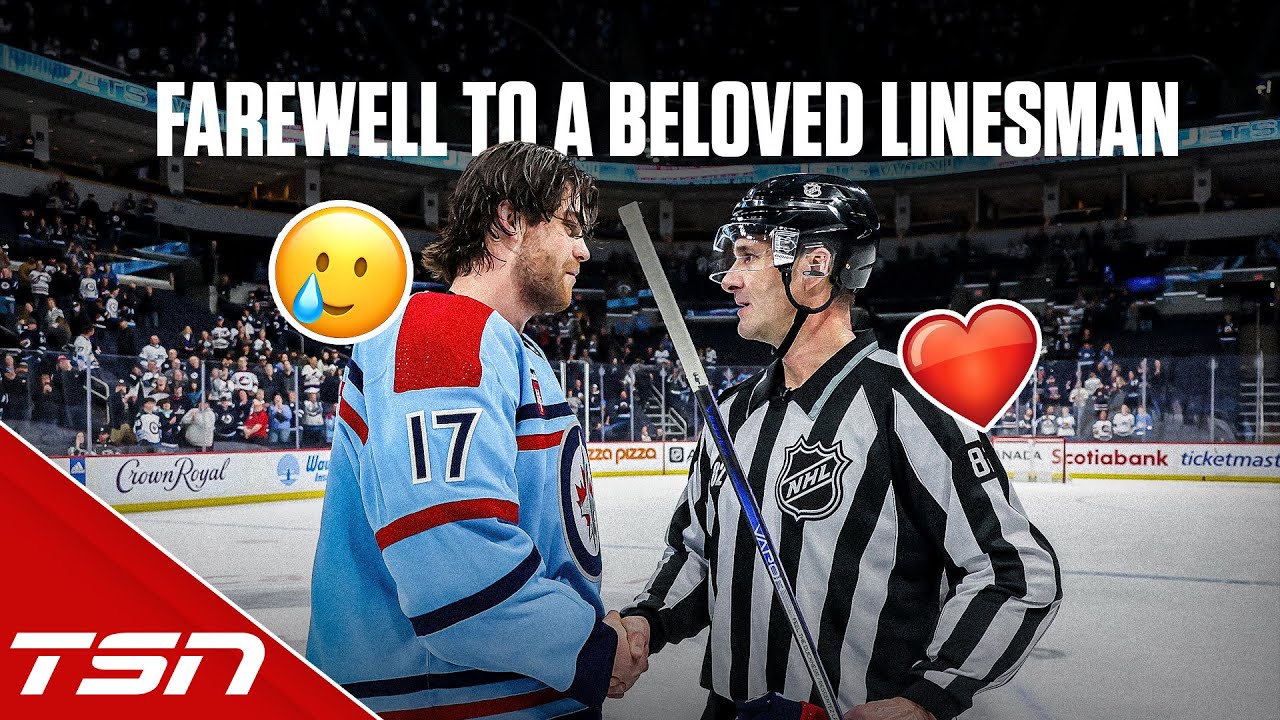 JETS BID EMOTIONAL FAREWELL TO BELOVED WINNIPEG-BORN LINESMAN