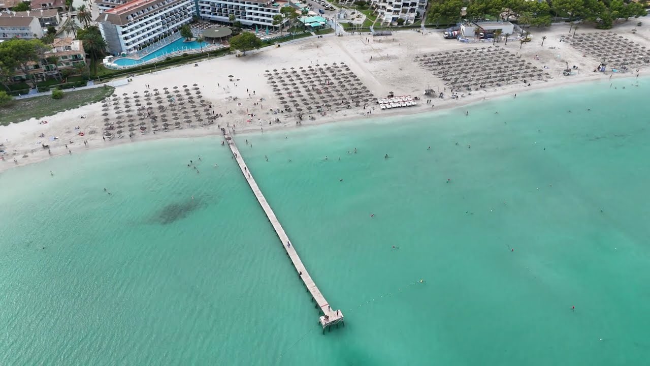 Platja de Muro, Mallorca 🇪🇸 | Stunning 4K Drone Footage (DJI Mini 4 Pro)