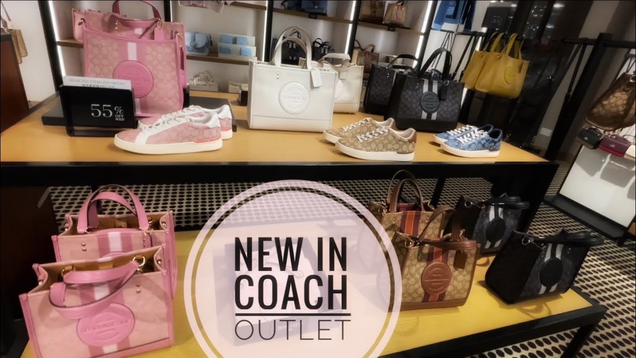 COACH OULET NEW COLLECTION 2023 *Spring/Summer BAGS!!* SHOP WITH ME