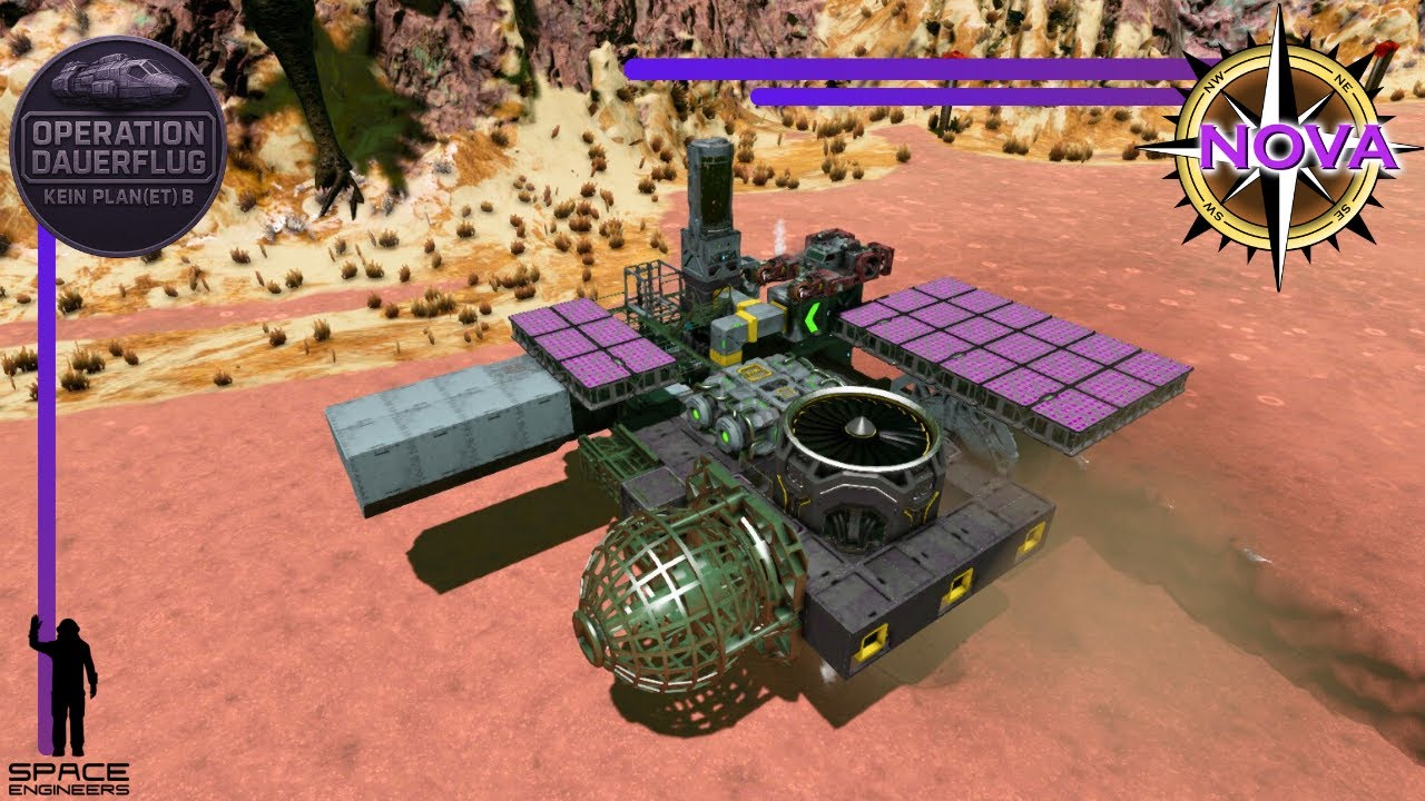 7 Minuten bis zum BLACKOUT! ⚡ - SE Operation Dauerflug 10 #deutsch #spaceengineers #letsplay