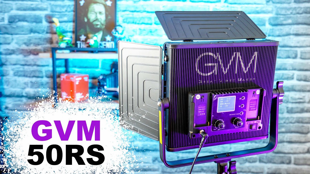 Mein neues Lichtsetup / GVM 50RS Videolicht Set | Review [Deutsch]