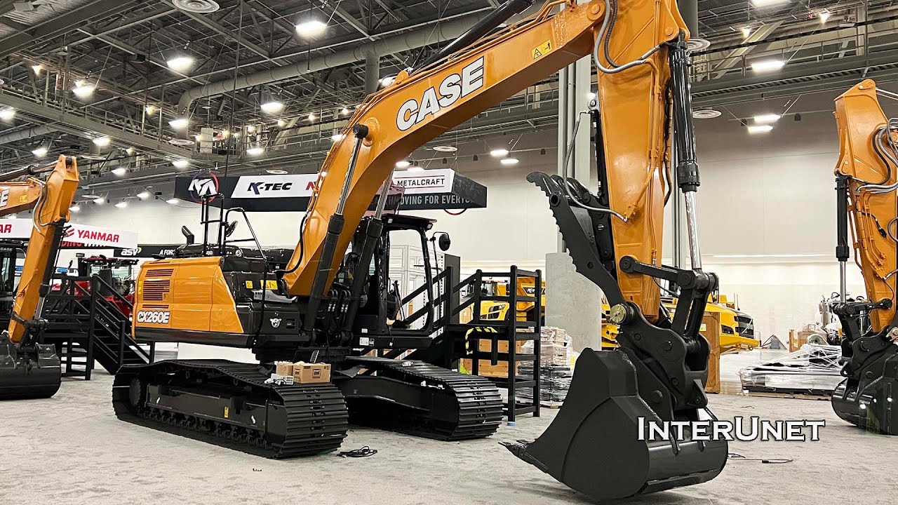 CASE CX260E large crawler excavator