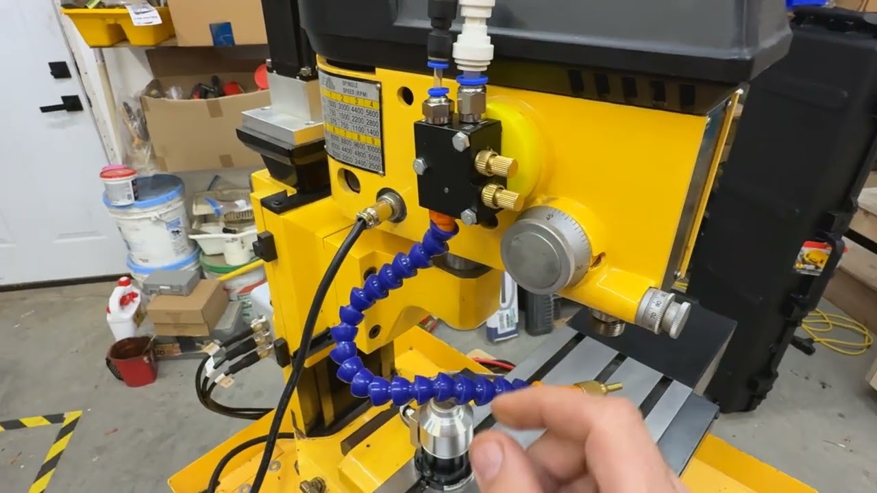 Dynamyte 2400 bench top CNC milling machine with Centroid Acorn controller.