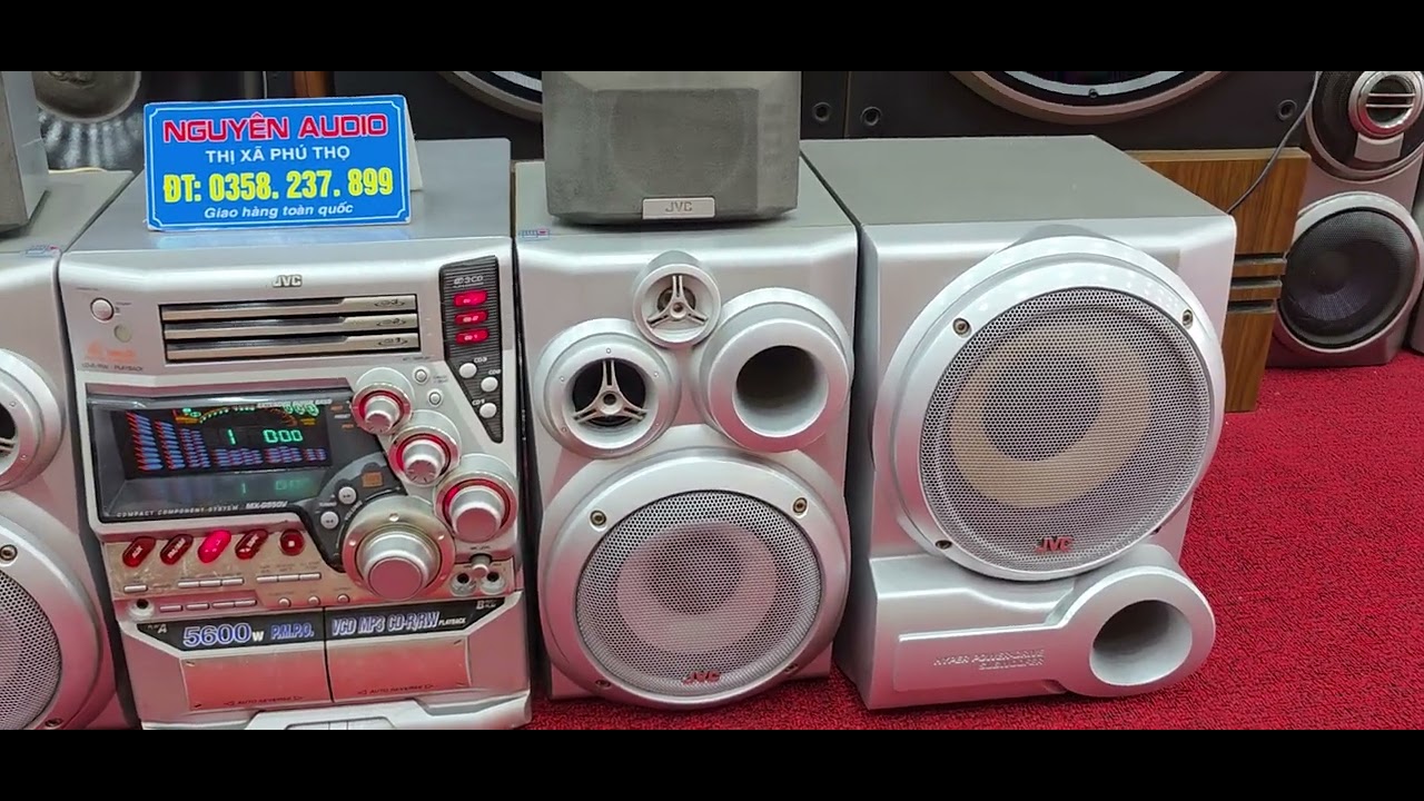 Si&ecirc;u phẩm D&agrave;n &acirc;m thanh jvc mx 950 fun đủ bộ Qu&aacute; chất .LH.NGUY&Ecirc;N AUDIO ĐT 0988.036.068