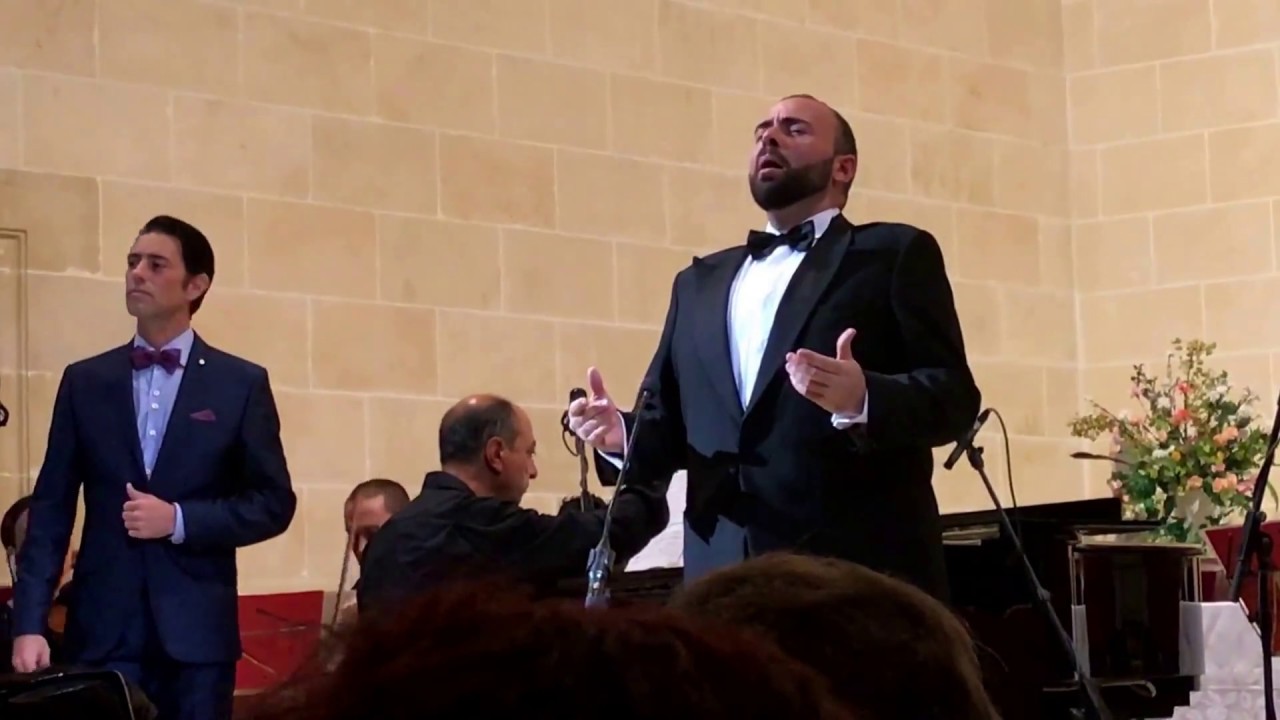José Luis Sola. Alessandro Luciano. Nessum dorma . Alaior (Menorca.Spain) 03.08.2017.