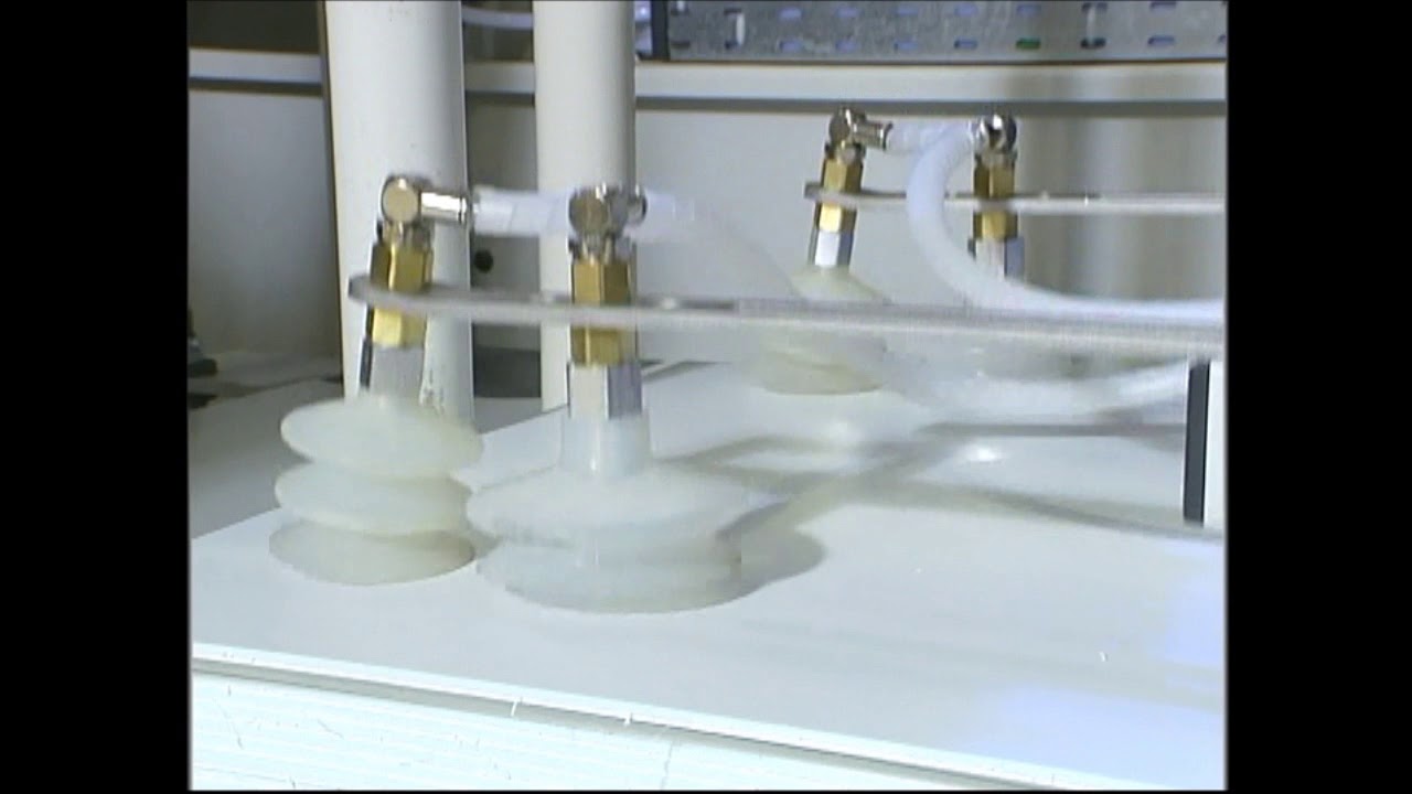 ILLIG VIDEO UA200g sheet processing machine BE200g automatic sheet loading device