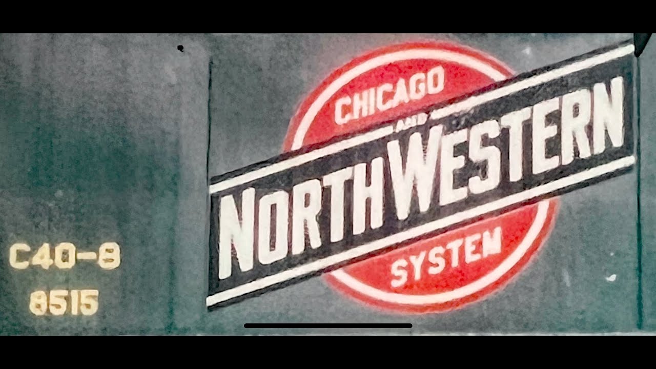 Student Engineer Trip on CNW 8522 - Train SPMTA