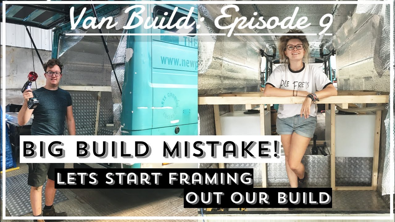 VAN BUILD MISTAKE | Water Filler + Tank Install | Framing our Mercedes Vario Camper | Van Build Ep.9