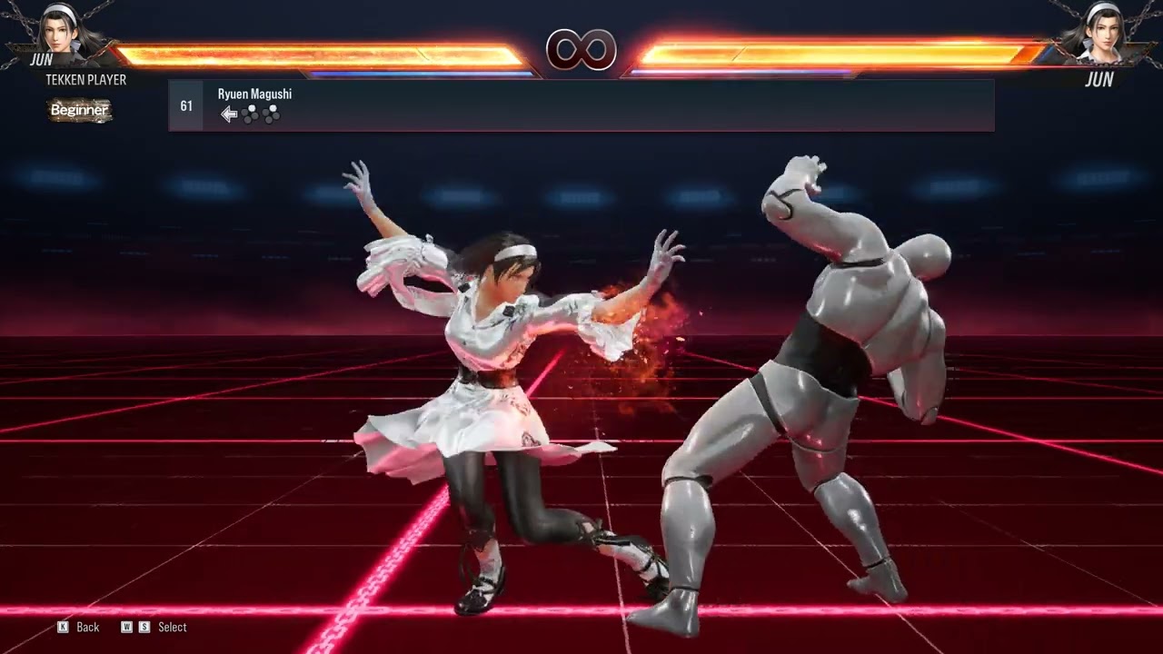 Tekken 8 - Jun Kazama Full Move List (Launch Version)