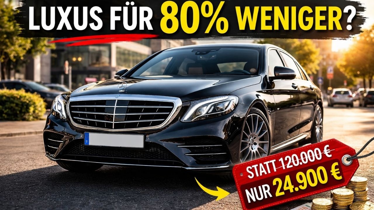 4 Luxusautos für weniger als 80% des Preises – So geht es