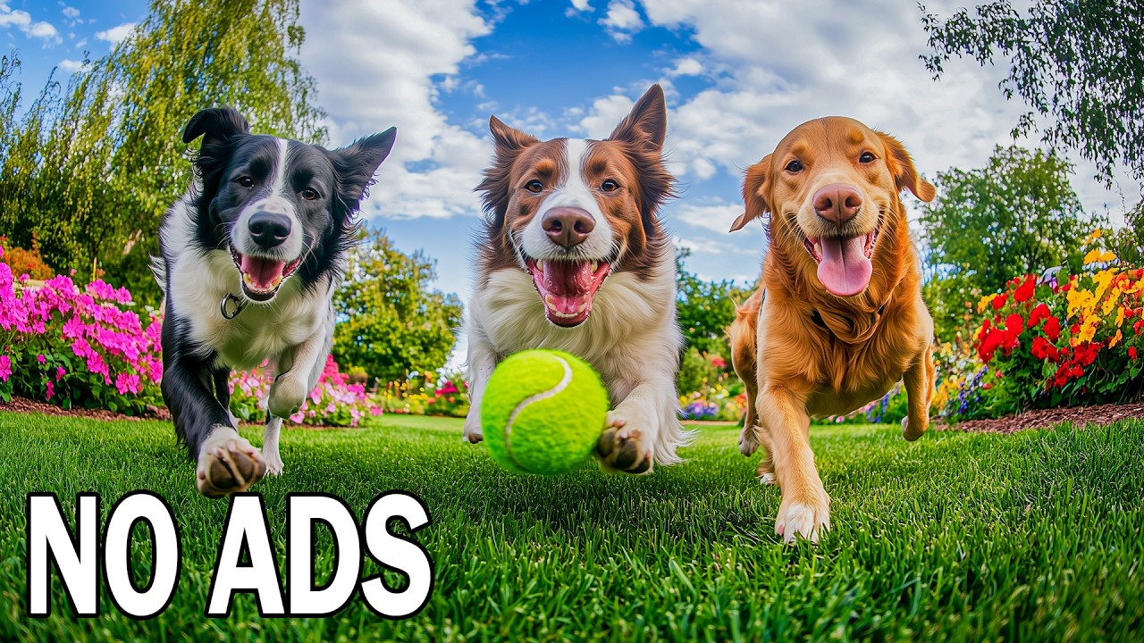 Dog TV 24 часа для собак 🐕 Исцеляющие мелодии для собак ❤️‍🩹 Снятие стресса 🎶 Без рекламы