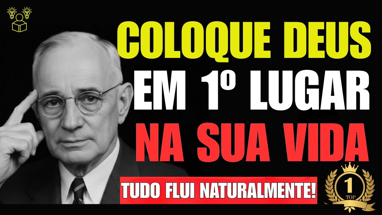 COLOQUE Deus em 1º Lugar e TUDO Flui em 2026 | Napoleon Hill + Mateus 6:33 #fé