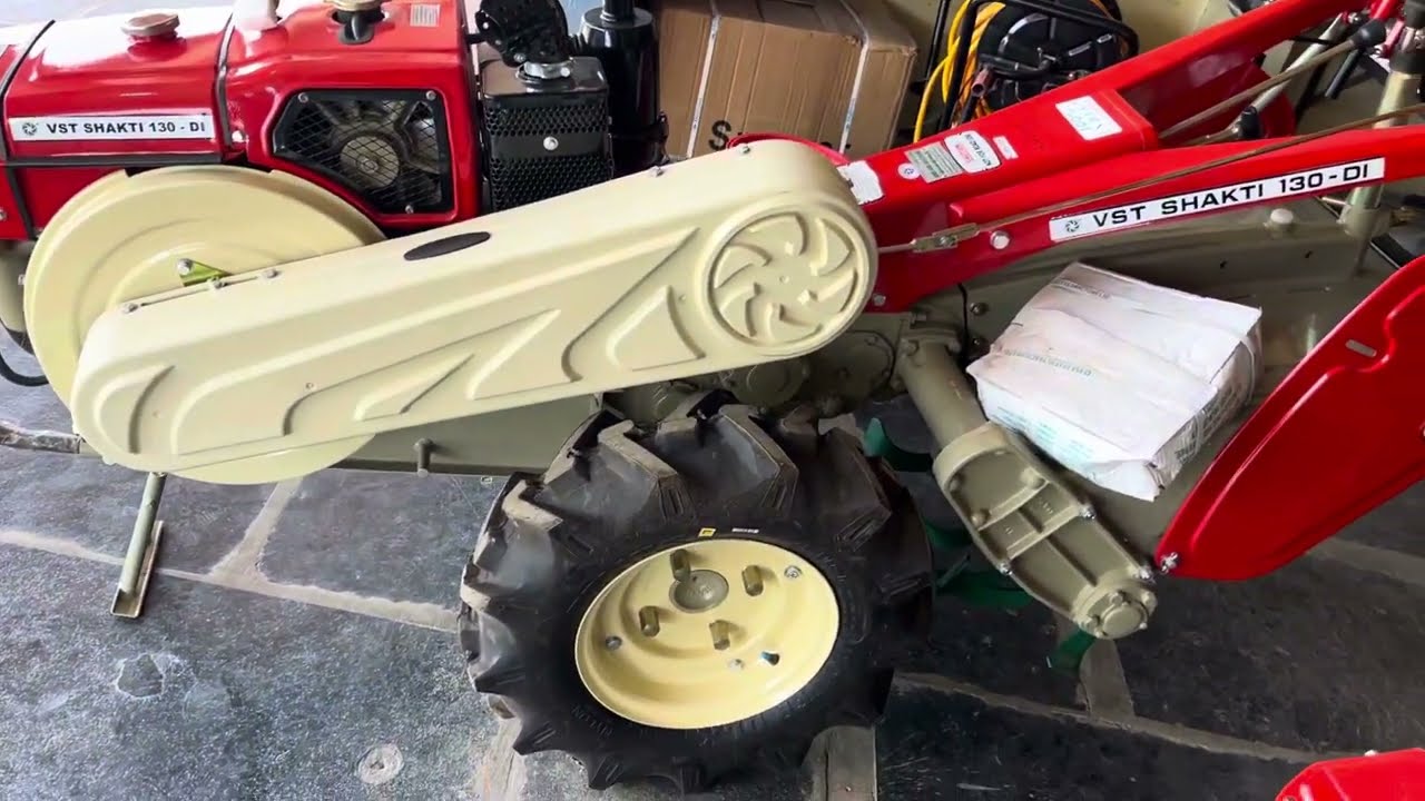 Comparison between VST 130 DI and VST 165 DI S power tiller 