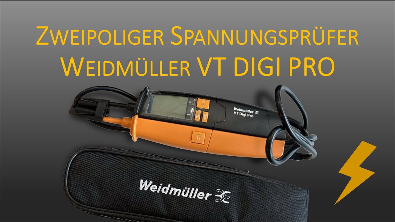 Zweipoliger Spannungsprüfer Weidmüller VT DIGI PRO
