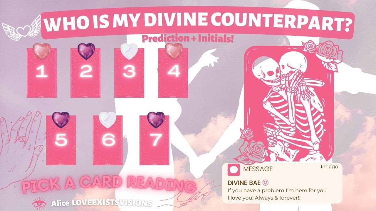 Who Is My Divine COUNTERPART/ Soulmate 💝*PICK A CARD* Where they AT!? Details! Love Read+ Initials