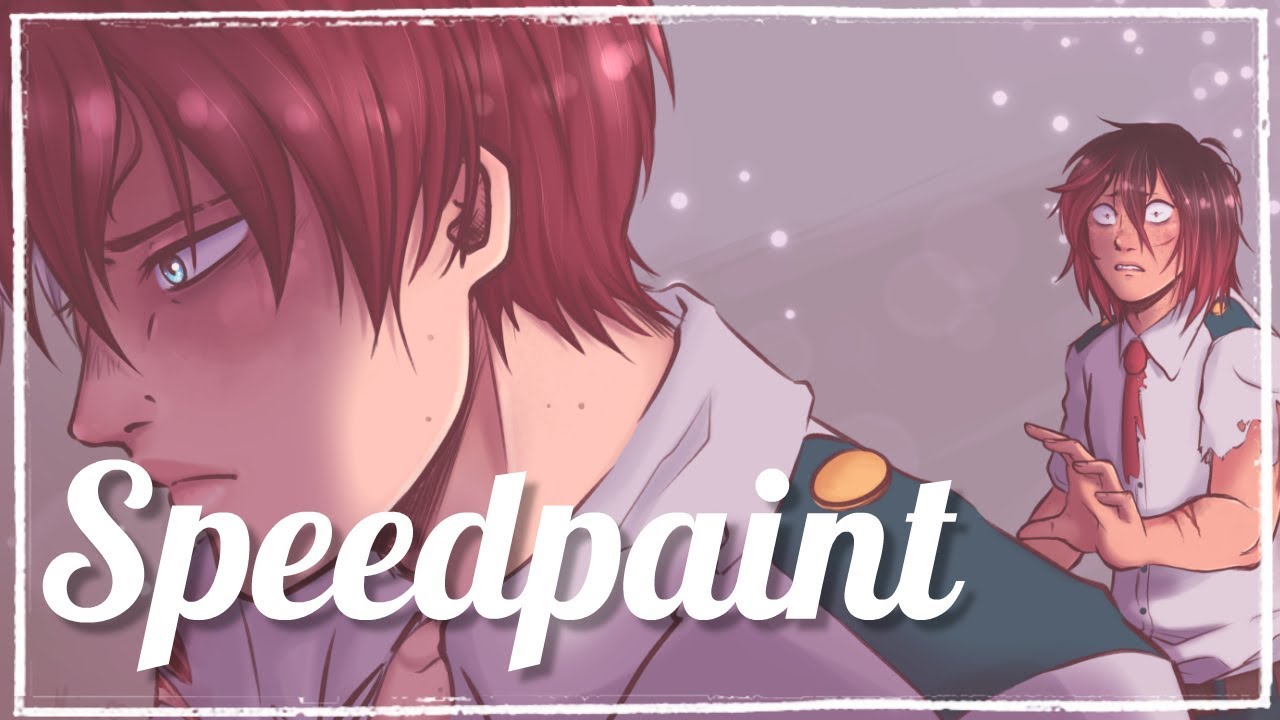 You Can't Just Leave!? || TodoKiri || Speedpaint