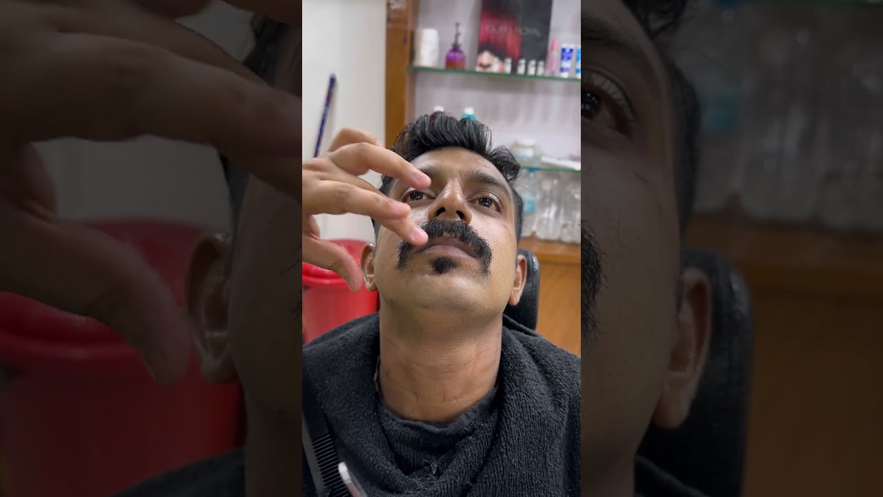 Indian men head shave video 62  part 1