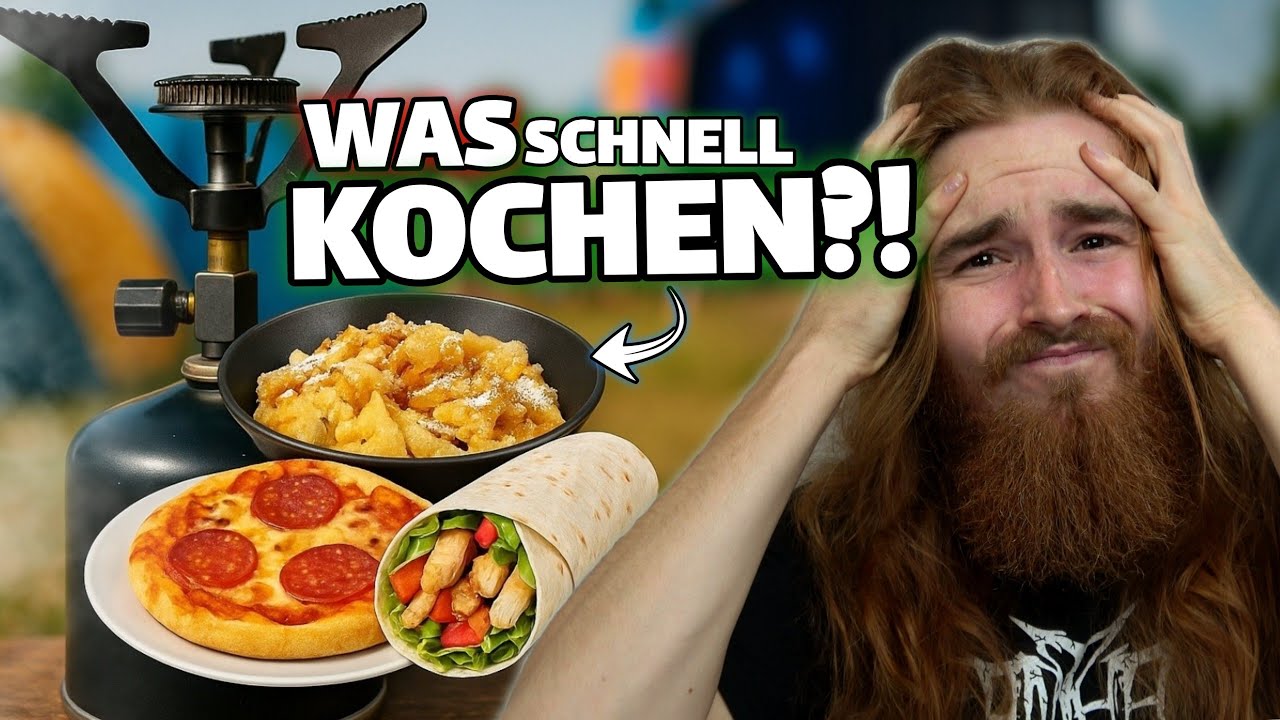 TOP 10 Festivalgerichte mit Campingkocher😋🍜SCHNELL, EINFACH & perfekt für Open Air Events (KOCHEN)