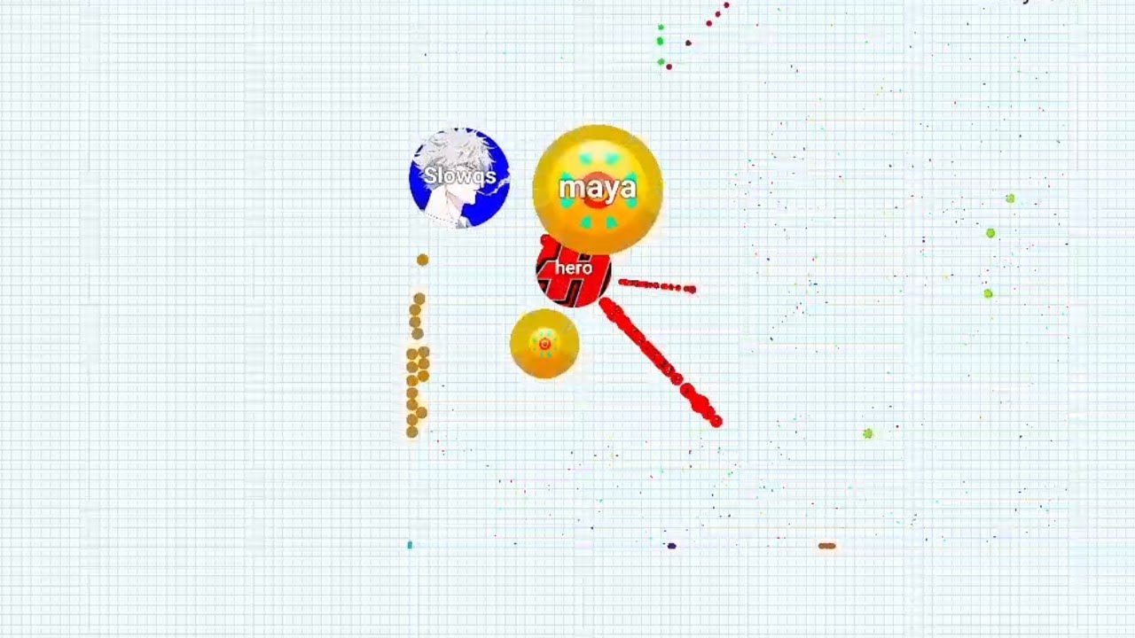 #بلوب فيديو خفيف لطيف القادم افضل ب مراحل{ 😅🤩#agario #blob #destroy #blob