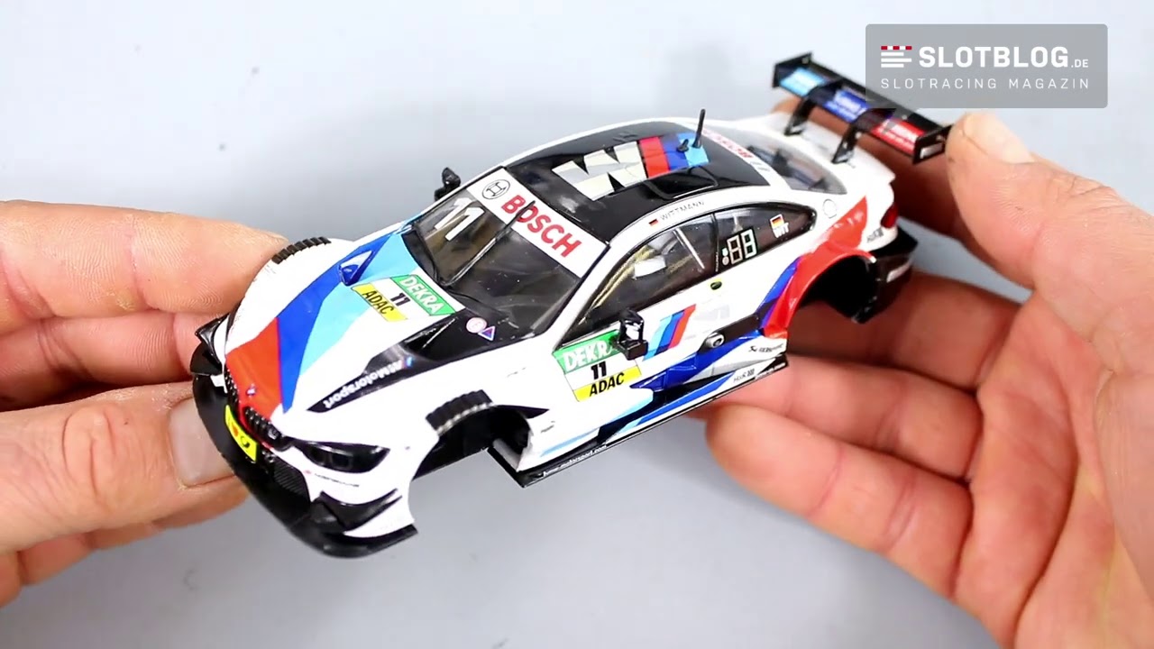 Extremmaßnahme? Wackel in Carrera Digital 132 DTM Slotcars einbauen