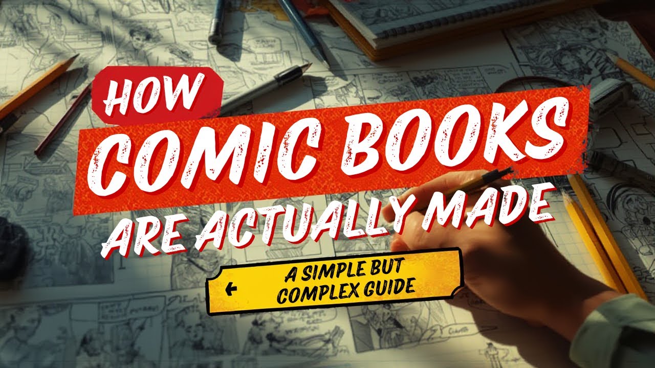 How Comic Books Are Actually Made