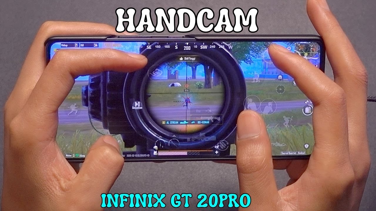 INFNIX GT 20PRO TES HANDCAM‼️Rekor Terbaru 46 KILL Full Gameplay❓PUBG MOBILE