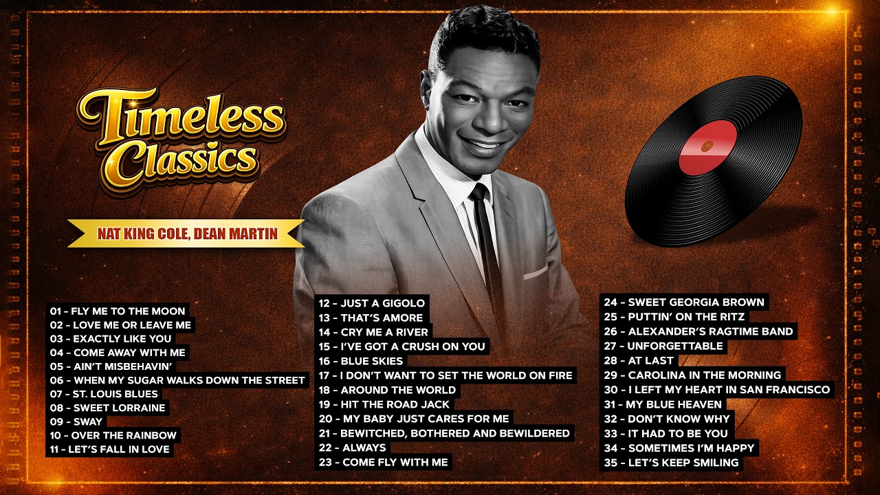 Midnight Classic Jazz 🌙 Nat King Cole, Frank Sinatra | Retro Vinyl Nights