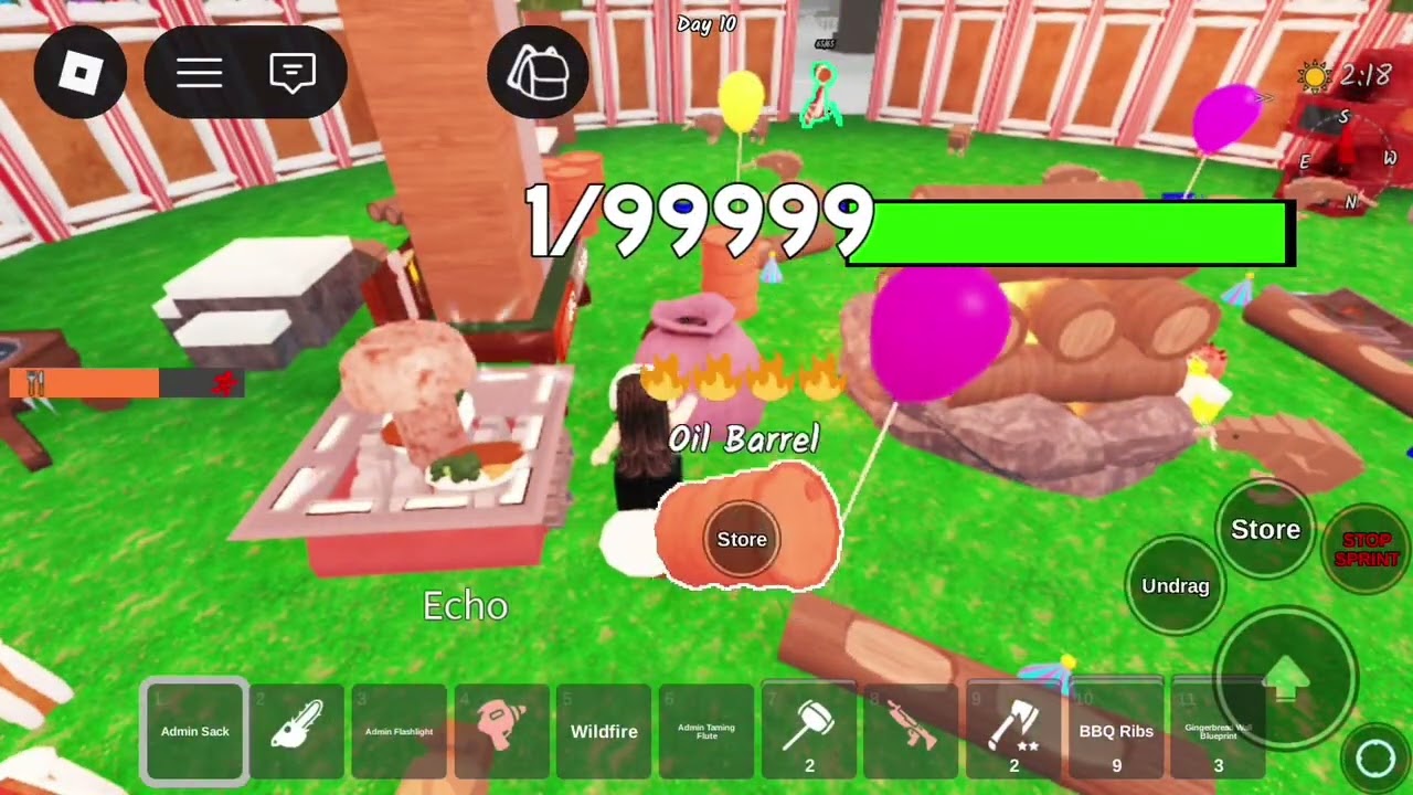 PLAYING IN ADMIN ABUSE#roblox#99nights in the forest#video#viral